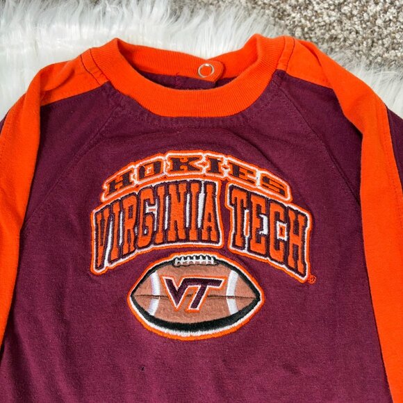 Vintage Virginia Tech Baby Jumpsuit 3-6 Months - Picture 2 of 6